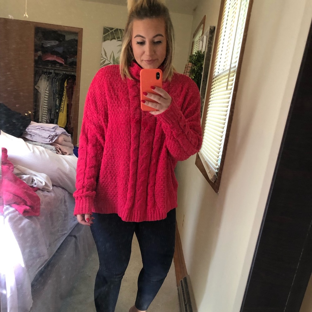 Long sleeved heavy sweater